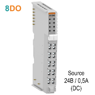8 sorties numériques 24VDC/2A Transistor SOURCE - GT-2348-Lire la description