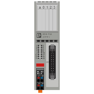 Module 16 sorties TOR 24VDC, 500mA, raccord FLK20, Axioline F - AXL F DO16 FLK 1H-Lire la description