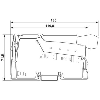 Module 2 sorties, 0-20 mA, 4-20 mA, 0-10 V, 2 fils - IB IL AO 2/SF-PAC