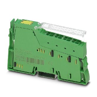 Module 2 sorties, 0-20 mA, 4-20 mA, ±20 mA, 0-10 V, ±10 V, 2 fils - IB IL AO 2/UI-PAC-Lire la description