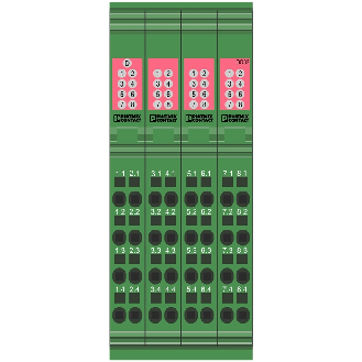 Module 32 sorties TOR 24Vcc 500mA 1 fil - IB IL 24 DO 32/HD-PAC-Lire la description