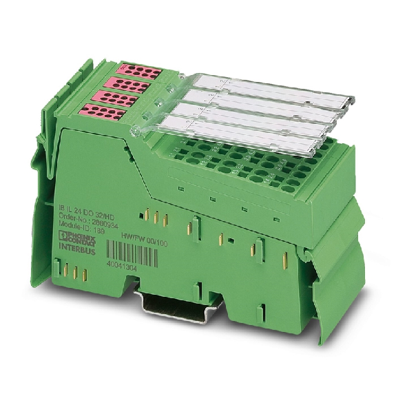 Module 32 sorties TOR 24Vcc 500mA 1 fil - IB IL 24 DO 32/HD-PAC Module 32 sorties TOR 24Vcc 500mA 1 fil - IB IL 24 DO 32/HD-PAC-Lire la description
