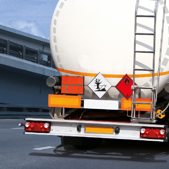 Gefahrgutzettel (Placards) umweltgefährd. Stoffe, Folie, seewasserbeständig, 300x300mm, IMDG-Code, ADR, IATA-Beschreibung lesen
