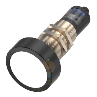 Ultrason Directe 4-20mA/0-10V PNP NO/NF P600-8000mm M30 Axial M12 5P - BUS M30M1-PPC-60/600-S92K (BUS0043)-Lire la description