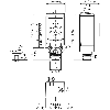 Capteur à ultrasons PNP/NPN avec IO-Link