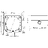 Ultrason Directe ANA P0,6-6m 4-20mA/0-10V Rect. Plast. / M12 5P - UC30-215163