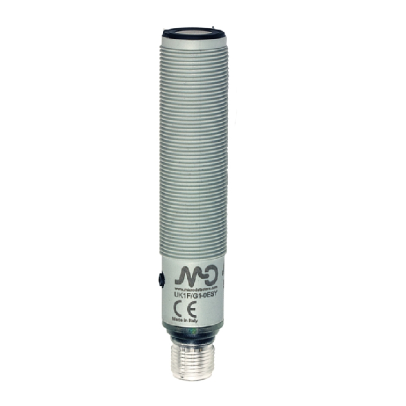 Ultrason Directe PNP NO/NF P200-2200mm M18 Plast. Axial M12 4P - UK1F/GP-0ESY Ultrason Directe PNP NO/NF P200-2200mm M18 Plast. Axial M12 4P - UK1F/GP-0ESY-Lire la description