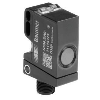 Ultrason Directe ANA 0-10V P200-1000mm qTeach IO-Link / M12 5P - U500.DA0.2-UAMJ.72F (U500.DA0.2-11200623)-Lire la description