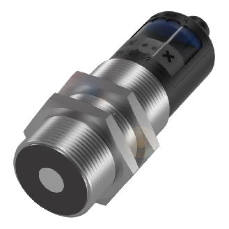 Ultrason Multi mode PNP(x2) NO/NF P250mm M30 Axial / M12 5P - BUS M30M1-PWX-03/025-S92K (BUS002R)-Lire la description