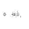 Ultrason Multi mode PNP(x2) NO/NF P250mm M30 Axial / M12 5P - BUS M30M1-PWX-03/025-S92K (BUS002R)
