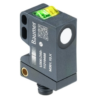 Ultrason Directe ANA 0-10V P15-500mm IO-Link Rect. Plast. / M12 4P - U300.D50-DPMJ.72N (U300.D50-11219488)-Lire la description