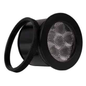 Lampe P6, Ø2.48''(63mm), 40°, 12W, 24Vdc / M12A 3P+C3m - SR0621S01-Lire la description