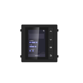 Displaymodul DS-KD-DIS für die 2nd Generation Video Intercom-Beschreibung lesen