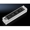 Module PSM enfichable 4 prises C19 à LED 50x250x45mm (LxHxP) - DK 7859.130