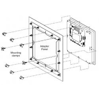 Plaque d'adaptation G310C ou S ou R par des G10 ou CR1000/3000 en 10" - CRA000AD10100000-Lire la description