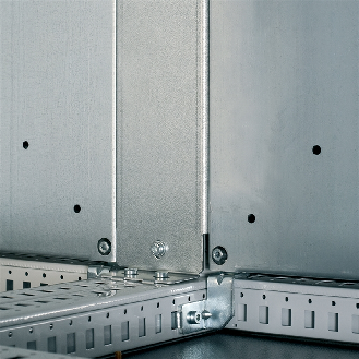 Plaque de montage intercalaire pour armoires modulaires-Lire la description