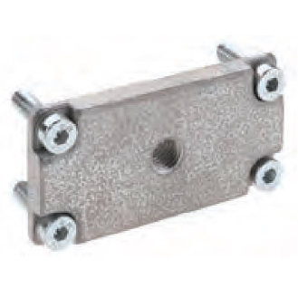 Plaque de connexion S40x80 -M8 pour pied de support - 4034404-Lire la description