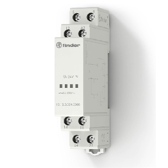 Relais bistable modulaire 1 inverseur + 1NO 8A 24VAC-DC, set et reset - 131200240000 (13.12.0.024.0000)-Lire la description