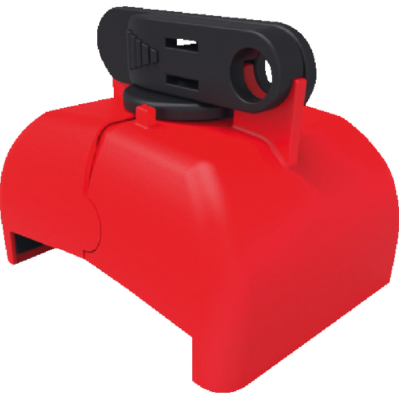 ABUS Motorschutzschalter-Verriegelung, rot/schwarz, 43x57x43mm ABUS Motorschutzschalter-Verriegelung, rot/schwarz, 43x57x43mm-Beschreibung lesen