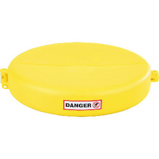 Ventilabsperrung Berühren/Schalten verboten, Typ 5, gelb, Polyurethan, Ø 254-355mm-Beschreibung lesen