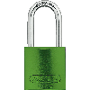 ABUS Vorhangschloss Aluminium 72/40HB40, grün, Bügelhöhe 39mm, 39x86x19mm, 2 Schl. ABUS Vorhangschloss Aluminium 72/40HB40, grün, Bügelhöhe 39mm, 39x86x19mm, 2 Schl.