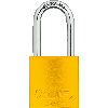 ABUS Vorhangschloss Aluminium 72/40HB40, gelb, Bügelhöhe 39mm, 39x86x19mm, 2 Schl. ABUS Vorhangschloss Aluminium 72/40HB40, gelb, Bügelhöhe 39mm, 39x86x19mm, 2 Schl.