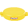 Ventilabsperrung Berühren/Schalten verboten, Typ 3, gelb, Polyurethan, Ø 127-165mm