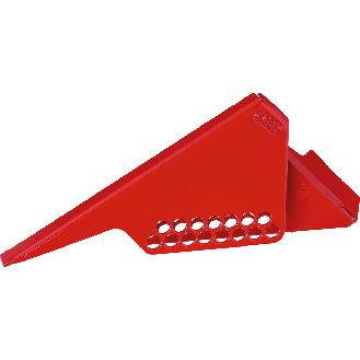 ABUS Kugelventil-Verriegelung, rot, Stahl, pulverbeschichtet, 148x125x122mm-Beschreibung lesen