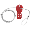 ABUS Standard Kabel-Verriegelung, für bis zu 6 Schlösser, mit Metallkabel