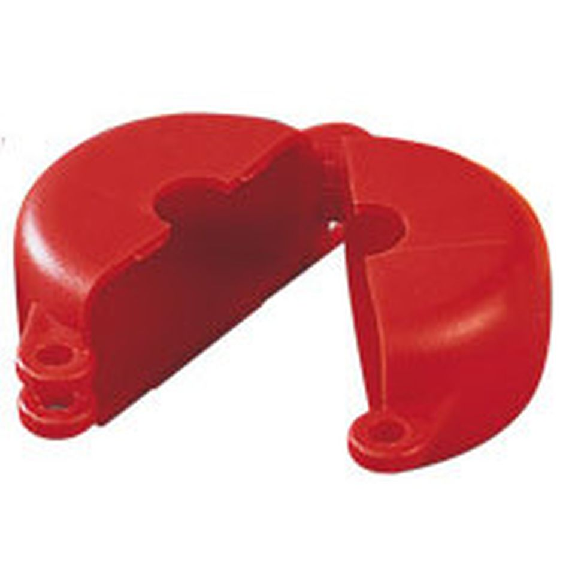 Ventilabsperrung Berühren/Schalten verboten, Typ 2, rot, Polyurethan, Ø 63-127mm-Beschreibung lesen