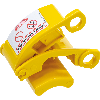 ABUS Starkstrom-Stecker-Verriegelung, 16A (3-polig) bis 125A (5-polig), gelb