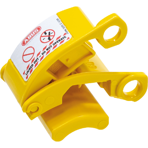 ABUS Starkstrom-Stecker-Verriegelung, 16A (3-polig) bis 125A (5-polig), gelb-Beschreibung lesen
