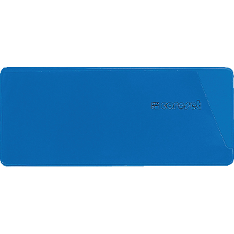 coroset magnetische Etikettenhalter, blau, 220x81mm, 50/VE-Beschreibung lesen