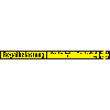 Regalbelastungsaufkleber, gelb, Folie, selbstklebend, 300x24mm, 8/Bogen Regalbelastungsaufkleber, gelb, Folie, selbstklebend, 300x24mm, 8/Bogen