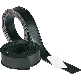Magnetisches C-Profil auf Rolle, schwarz, Kunststoff, 25mmx50m-Beschreibung lesen