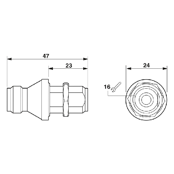 Parafoudre coaxial Type N - Uc: 70VDC - F: 6GHz - M/F - CN-UB-70DC-6-BB Parafoudre coaxial Type N - Uc: 70VDC - F: 6GHz - M/F - CN-UB-70DC-6-BB-Lire la description