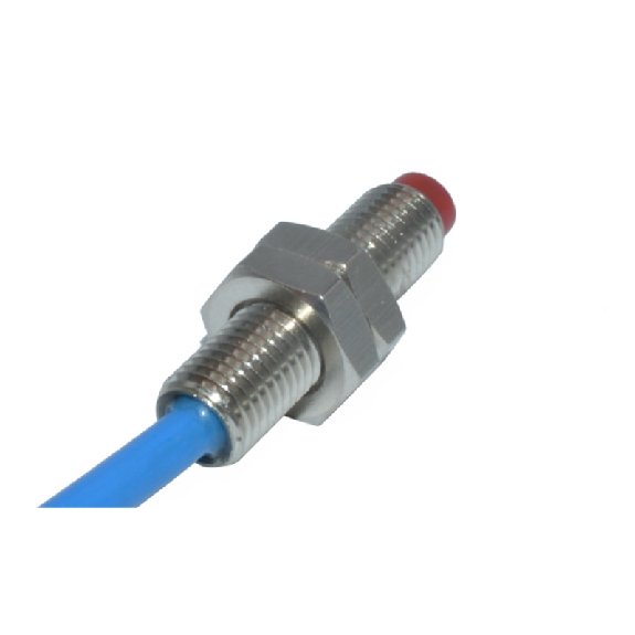 DPI M08 2 fils DC NAMUR P2mm non noyé 30mm Laiton 5-30Vdc / Câble 3m - SI8-NE2-Lire la description