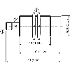 DPI M30 NPN NF P20mm non noyé 71(41)mm Laiton 10-30Vdc / M12 4P - IME30-20NNOZC0S