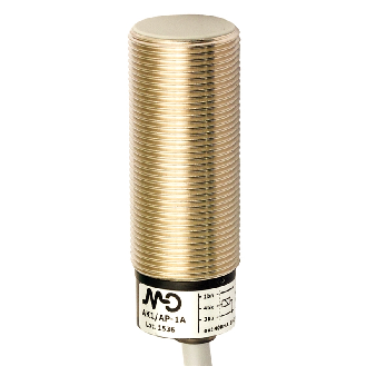 DPI M18 PNP NO P5mm noyé 50(39.5)mm Laiton 10-30Vdc Câble 2m PVC - AK1/AP-1A-Lire la description
