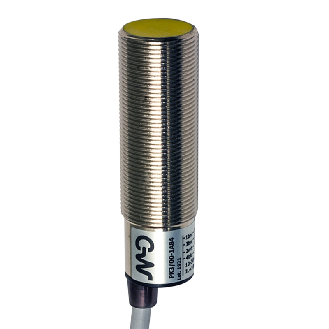 DPI M18 PNP/NPN NO+NF P5mm noyé 68(45)mm Laiton Câble 2m PVC - PK3/00-1A-Lire la description