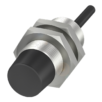 DPI M18 PNP NO P8mm non noyé 45(30,5)mm Laiton / Câble 3m PVC - BES M18ME-PSC80F-BV03 (BES05FE)-Lire la description