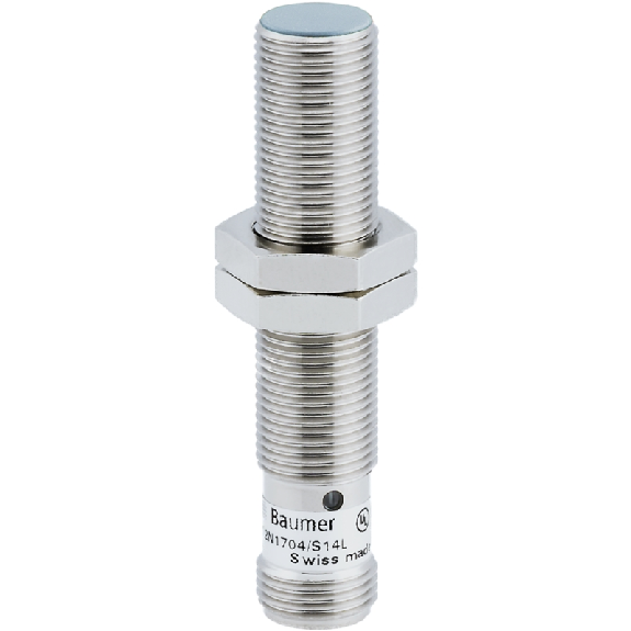 DPI M12 NPN NO P2mm noyé 50(35)mm Laiton 10-30Vdc / M12 4P - IFRM 12N1501/S14L-Lire la description