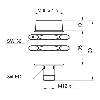 DPI M30 ANA 4-20mA P0-24mm non noyé 60(30)mm Laiton 12-36Vdc / M12 5P - IR30.D24L-N60.IA1E.7BO (IR30.D24L-11179051)