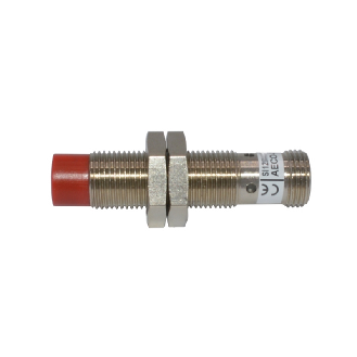 DPI M12 PNP NO+NF P4mm non noyé 52(30) Laiton 10-30Vdc / M12 4P - SI12SM-CE4 PNP NO+NC H S-Lire la description