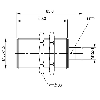 DPI M30 PNP NF P15mm noyé 65(50)mm Laiton 10-30Vdc / M12 4P - BES M30MI-POC15B-S04K (BES009U)