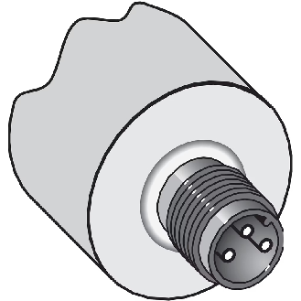 DPI M08 NPN NF P2mm noyé 50(34)mm Laiton 10-30Vdc / M08 3P - IME08-02BNOZT0S-Lire la description