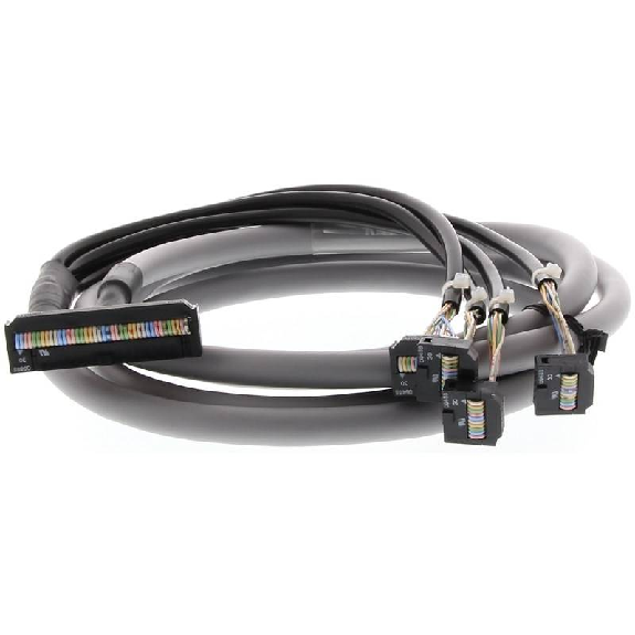 Câble de connexion du CJ1 à 4 x P2RVC-8-O-F lg 3m (40pts) - P2RV-4-300C Câble de connexion du CJ1 à 4 x P2RVC-8-O-F lg 3m (40pts) - P2RV-4-300C-Lire la description