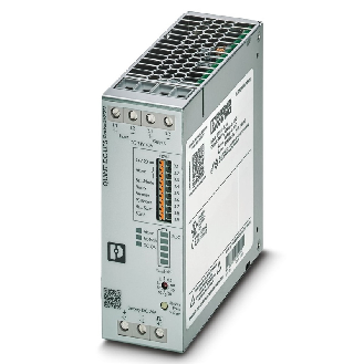Alimentation secourue E: 24VDC, S: 24VDC-40A, courant de charge 5A - QUINT4-UPS/24DC/24DC/40-Lire la description