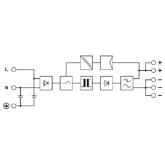 Alim. à découpage 12VDC 5A 60W, 1PH 100-240VAC, à vis - TRIO-PS/1AC/12DC/ 5 Alim. à découpage 12VDC 5A 60W, 1PH 100-240VAC, à vis - TRIO-PS/1AC/12DC/ 5-Lire la description