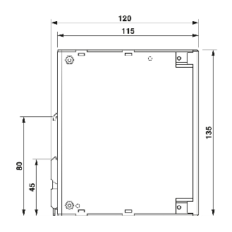 Alim. à découpage 24VDC 5A 120W, 1PH 100-240VAC, Push-in - TRIO3-PS/1AC/24DC/5-Lire la description